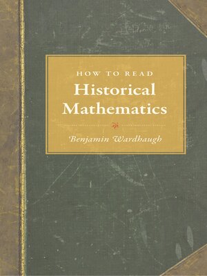cover image of How to Read Historical Mathematics